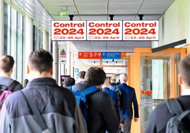 Control will once again attract numerous QA experts to Stuttgart from April 23 to 26, 2024 © Control Messe Stuttgart / P. E. Schall GmbH