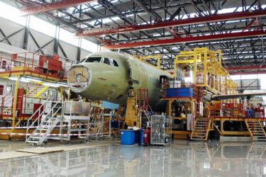 Profiteur von Qualitätsmängeln beim Flugzeughersteller Boeing? Ein Airbus A320 bei der Endmontage im Werk Tianjin, China. © ChinaImages / Depositphotos.com