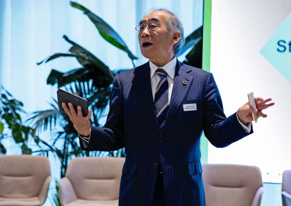 Hitoshi Takeda gave the attendees a wealth of suggestions on how organizations can continuously improve © Nemanja Novković, Noventa Consulting